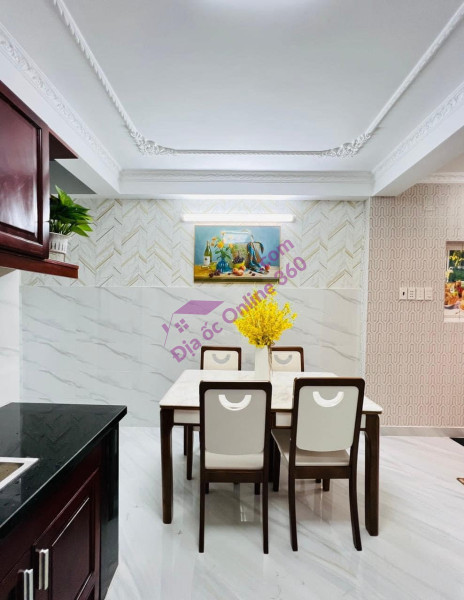 Giảm 800 triệu, bán gấp nhà Chu Văn An, Bình Thạnh, 90m2, 2 tầng, kinh
