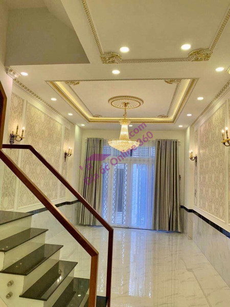 Bán nhà 3 tầng, HXH, Đường 49 Hiệp Bình Chánh, Diện tích 66m2, 4x156m nở