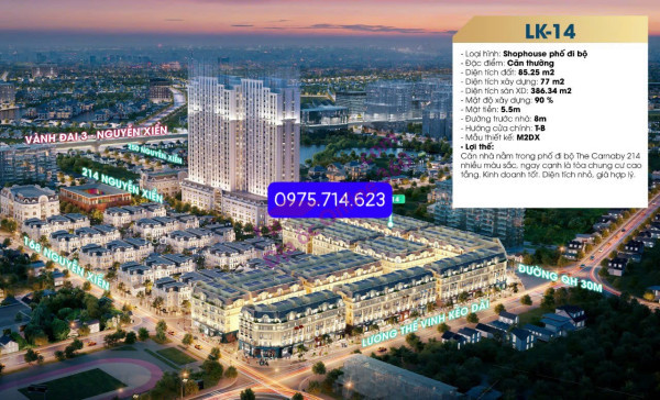 Căn hộ chung cư Penthouse trần cao 9m, view đẹp nhất khu đô thị Ecopark dự