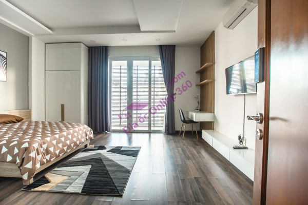 Bán căn hộ dịch vụ mặt tiền khu vip trần não - đường 10m. Ngang 7.7m - 4
