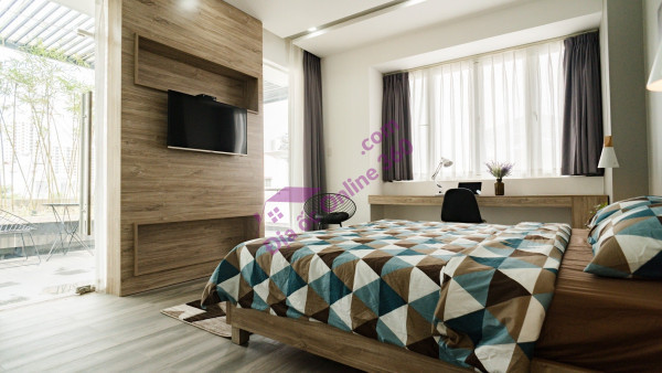 Bán căn hộ dịch vụ mặt tiền khu vip trần não - đường 10m. Ngang 7.7m - 4