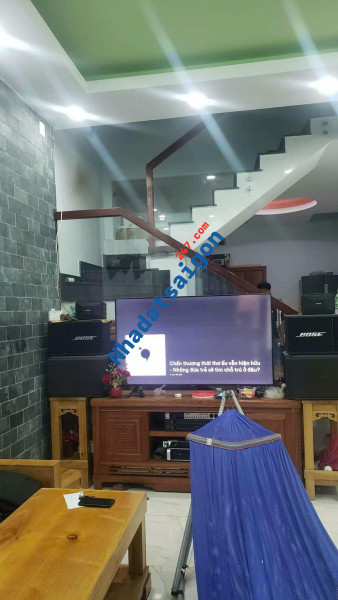 BÁN NHÀ 2 TẦNG NGÃ TƯ 4 XÃ- LÊ VĂN QUỚI- 4 x 12.25 - VUÔNG VỨC CHỈ 4.18 TỶ