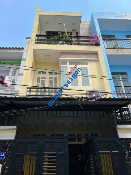 BÁN NHÀ HẺM 4M - LÊ ĐÌNH CẨN - BÌNH TÂN - 4 TẦNG BTCT 4M x 15M - GIÁ CHỈ 4.5 TỶ