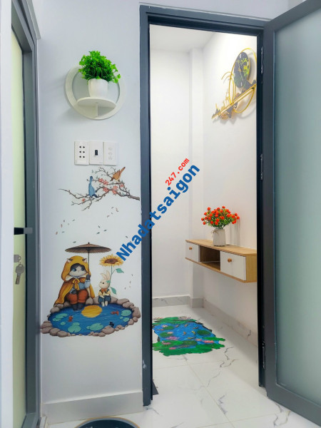 NHÀ GẦN NGÃ 6 GÒ VẤP DTSD 72M2 4 TẦNG CHỈ HƠN 2TỶ Đ. QUANG TRUNG