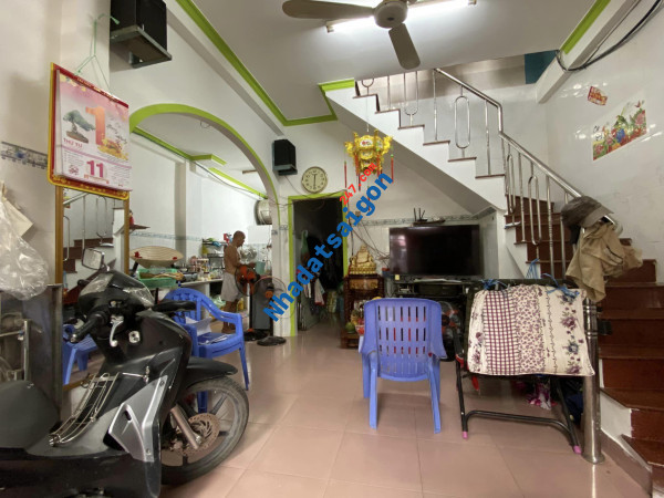 Giảm sâu 700 triệu, nhà Chu Văn An, Bình Thạnh, 91m3, nhỉnh 8 tỷ 400