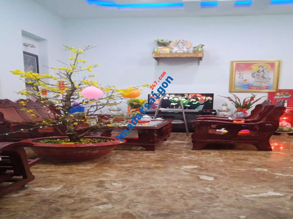 HIẾM - NGANG 8M, HƠN 105M2, ĐƯỜNG 7M XE TẢI TRÁNH AN PHÚ ĐÔNG QUẬN 12, NHÀ C4 CÓ GÁC ĐÚC BTCT KIÊN
