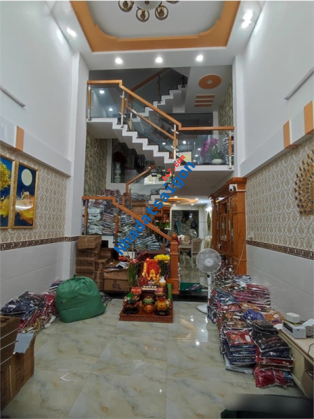 Nhà 4 tầng Nguyễn Oanh, Gò Vấp – Hẻm 9m, 4x19m, chỉ 7.5 tỷ
