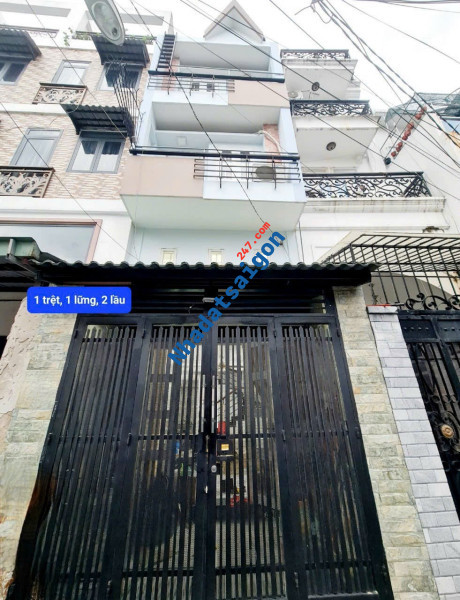 NHÀ BÁN HẺM OTO ĐƯỜNG DƯƠNG QUẢNG HÀM - P.5 - GÒ VẤP