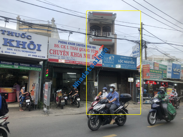 Cho thuê nhà MTKD Hương Lộ2 88m2 - 3TẦNG, gần Bệnh Viện quận Bình Tân