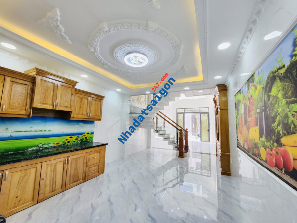 Nhà bán Gò Vấp Phạm Văn Chiêu - Chỉ 7 Tỷ có nhà thiết kế hiện đại sang trọng khu an ninh yên tĩnh
