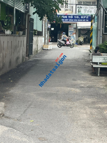 BÁN NHÀ THỚI AN QUẬN 12 HẺM XE HƠI THẲNG DT 66M2 NHỈNH 3 TỶ