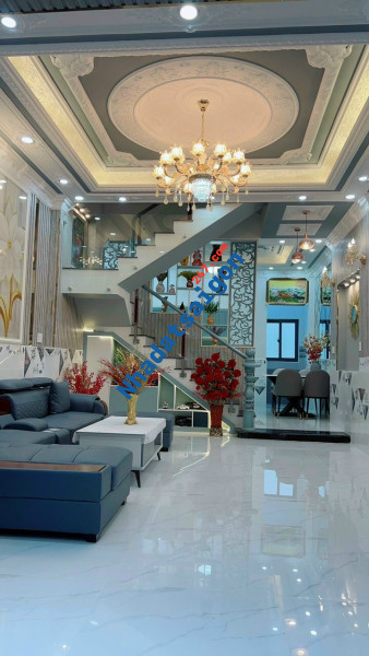 Bán Nhà hẻm 2329 Khu Dân Cư Sài Gòn Mới- Nhà 3 tầng Xe hơi tới nhà.