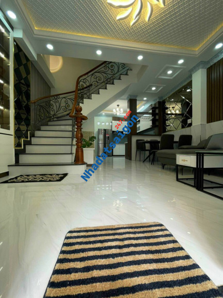 Bán Nhà hẻm 2329 Khu Dân Cư Sài Gòn Mới- Nhà 3 tầng Xe hơi tới nhà.
