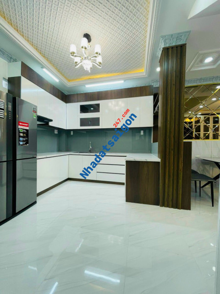 Bán Nhà hẻm 2329 Khu Dân Cư Sài Gòn Mới- Nhà 3 tầng Xe hơi tới nhà.