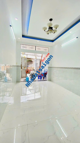 Nhà Quang Trung đối diện chợ Hạnh Thông Tây 52m2 hẻm xe hơi thông, chỉ 4,X tỷ