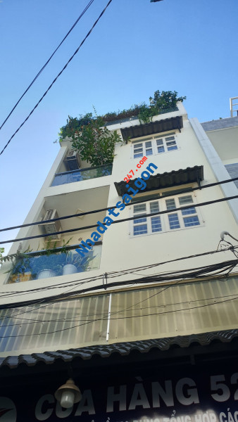 Chủ kẹt, Bán Nhà 5 tầng Ni Sư Huỳnh Liên, Tân Bình, 52m2, Giá rẻ 6,4 Tỷ