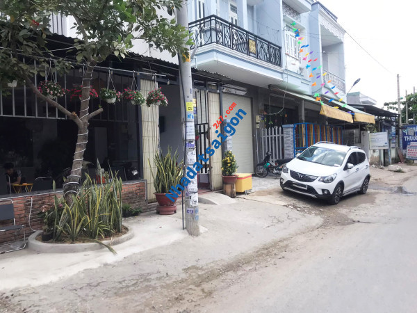 NHÀ MỚI ĐẸP Ở NGAY - HẺM XE HƠI TRÁNH, AN PHÚ ĐÔNG QUẬN 12, 76M2, 4 TẦNG, 4 PN, CHỈ HƠN