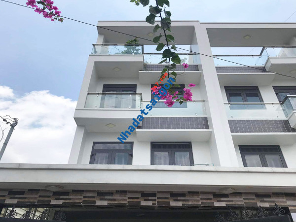NHÀ MỚI ĐẸP Ở NGAY - HẺM XE HƠI TRÁNH, AN PHÚ ĐÔNG QUẬN 12, 76M2, 4 TẦNG, 4 PN, CHỈ HƠN