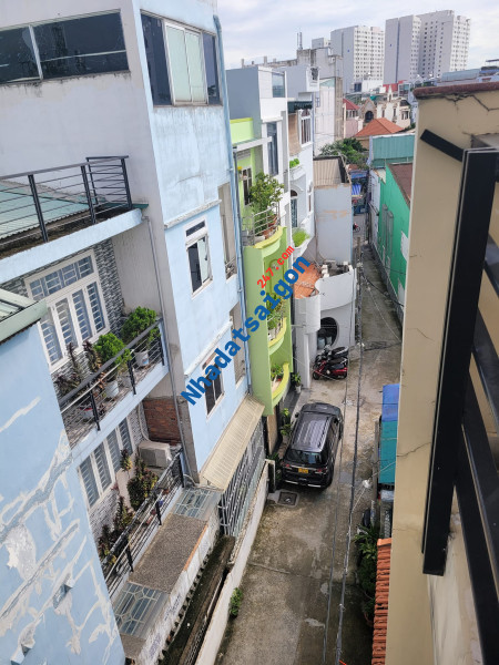 NHÀ 5 TẦNG - 82M2 - HẺM XE HƠI ĐẬU TRONG NHÀ