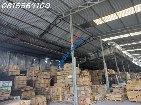 Cho thuê xưởng 5.400m2 Mặt tiền Quốc Lộ 1A, An phú đông, Quận 12 - Giá 250 triệu/tháng
