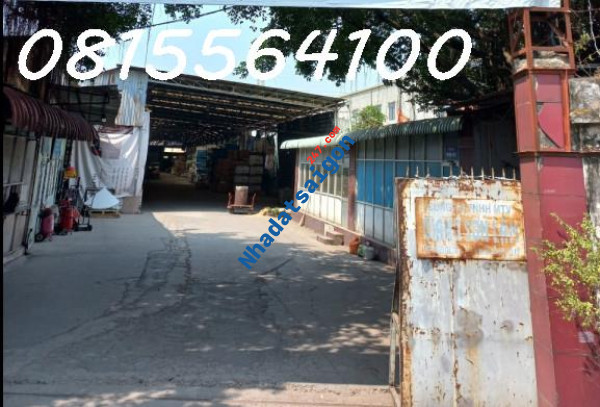 Cho thuê xưởng 5.400m2 Mặt tiền Quốc Lộ 1A, An phú đông, Quận 12 - Giá 250 triệu/tháng