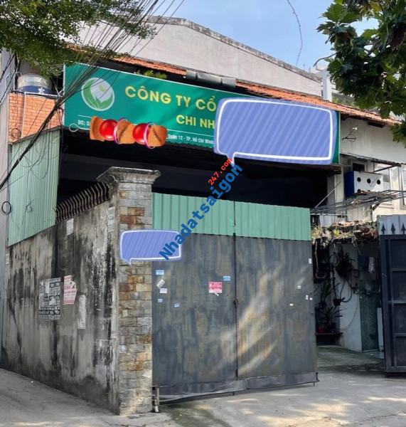 Chính chủ cần bán nhà Địa chỉ : Phường Hiệp Thành, Quận 12, TP HCM