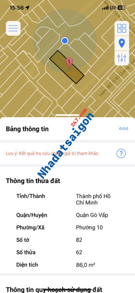 Bán căn nhà HXH 87m2 đường Quang Trung, P10, Gò Vấp 5,3 x 16 giá 4,5 tỷ