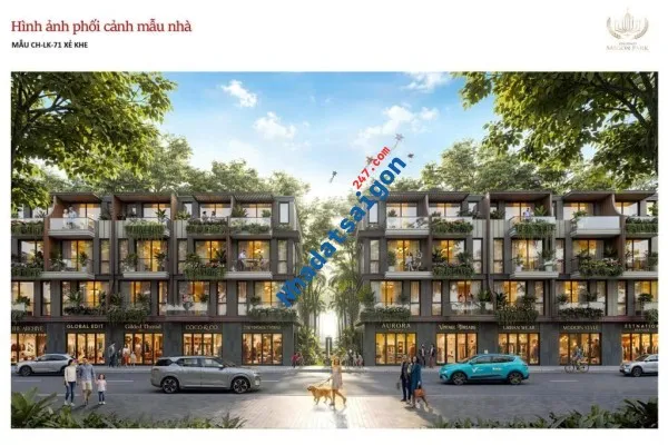 Sở hữu ngay Nhà phố mặt tiền 4 Tầng tại Vinhomes Saigon Park ( Vin Hóc Môn) chỉ từ 5 Tỷ (Full 102%)