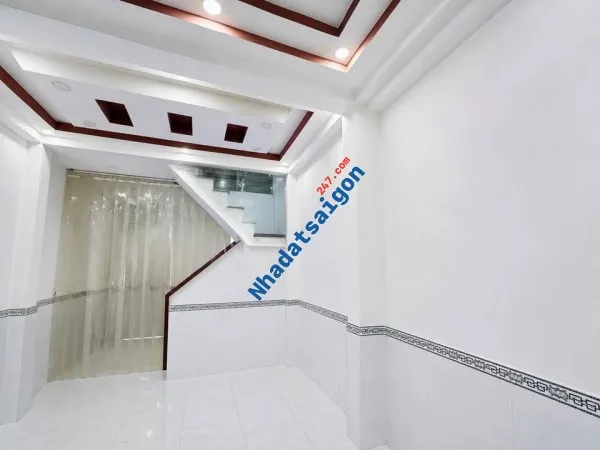 LÔ GÓC 2 MẶT HẺM XE TẢI Q.8 – NHÀ 4 TẦNG BTCT 5PN – ĐẬU Ô TÔ TẠI NHÀ – CẠNH CẦU BÌNH TIÊN