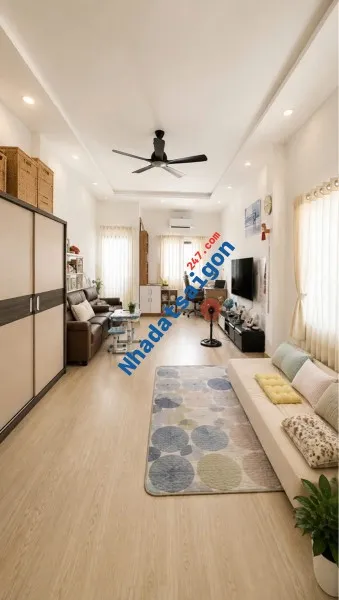 NHÀ 3 TẦNG - HẺM XE HƠI - GIÁP TÊN LỬA
