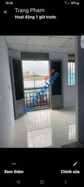 CHÍNH CHỦ CẦN BÁN NHÀ Lê Văn Khương, Phường Hiệp Thành, Quận 12, Tp Hồ Chí Minh