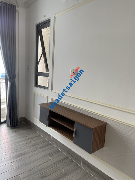 Cho thuê nhà mới hxh Nơ Trang Long 14tr 4 pn có nội thất