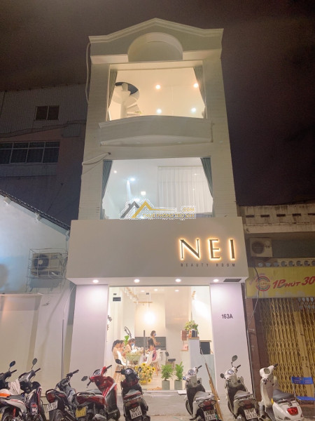 Cho thuê nhà mặt tiền kinh doanh 206b lê văn sỹ, phường 10, quận phú nhuận: dt 9.5x24m giá 190tr/th