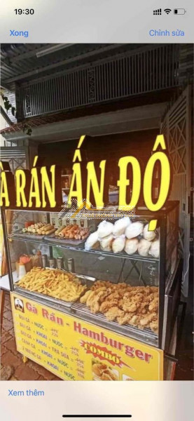 Sang điểm bán và nhượng quyền gà rán india