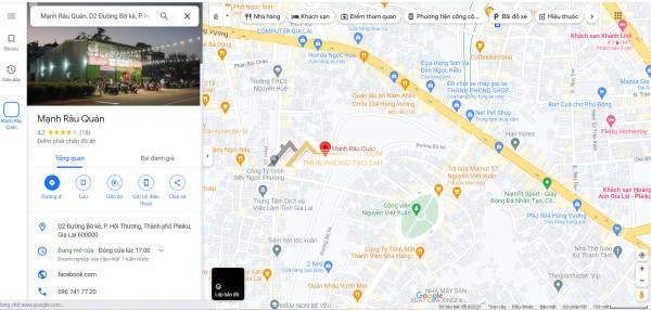 Tôi chính chủ có lô đất cho thuê tp pleiku, gia lai