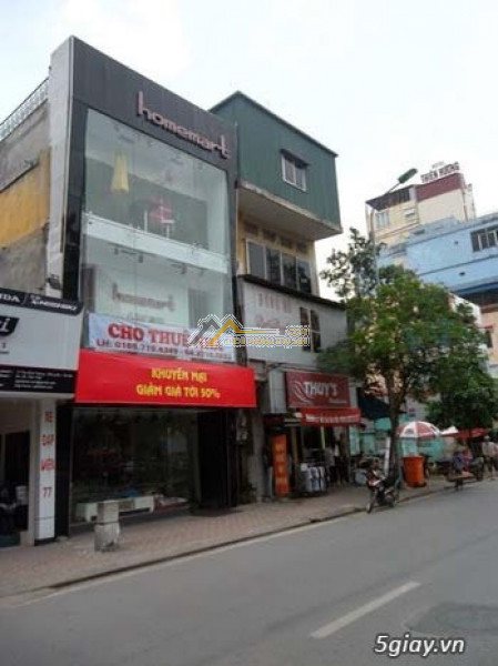 Cho thuê nhà mặt phố thợ nhuộm, quận hoàn kiếm