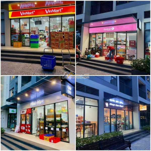 Cho thuê shop the origami các cụm toà s6 - s7 - s8 - s9 - s10