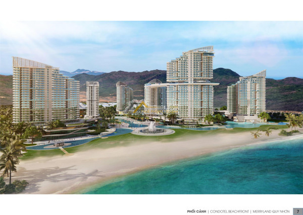 Căn hộ du lịch biển tai merry land quy nhơn chỉ từ 1.1 tỷ/căn