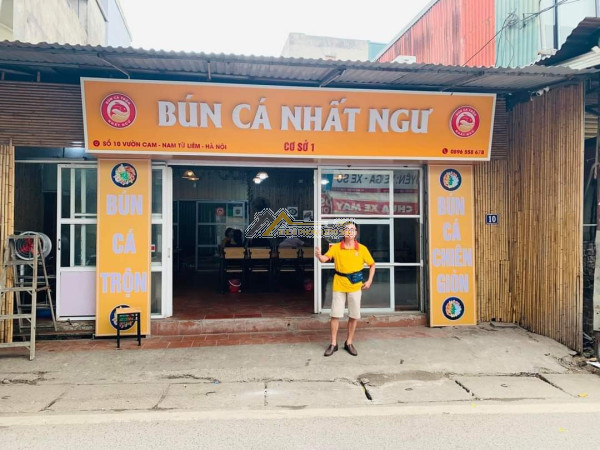 Sang nhượng quán ăn ở vườn cam, nam từ liêm ( gần cây xăng lê quang đạo )- quán diện tích 100m2-