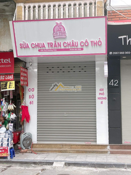 Sang nhượng quán sữa chua trân châu cô thỏ 42e phố hương viên,đồng nhân hai bà trưng hn