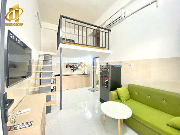 Cho thuê căn hộ mini duplex full nội thất cửa sổ q7