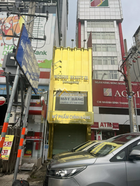 Cho thuê nhà mặt tiền đường điện biên phủ, p.15, q.bình thạnh, dt: 3.3x15, 49.5 m2. 1 trêt 1 lửng.